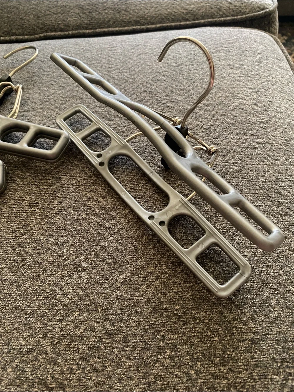 Kids Silver Skirt or Pants Clothes Hangers - Pack
